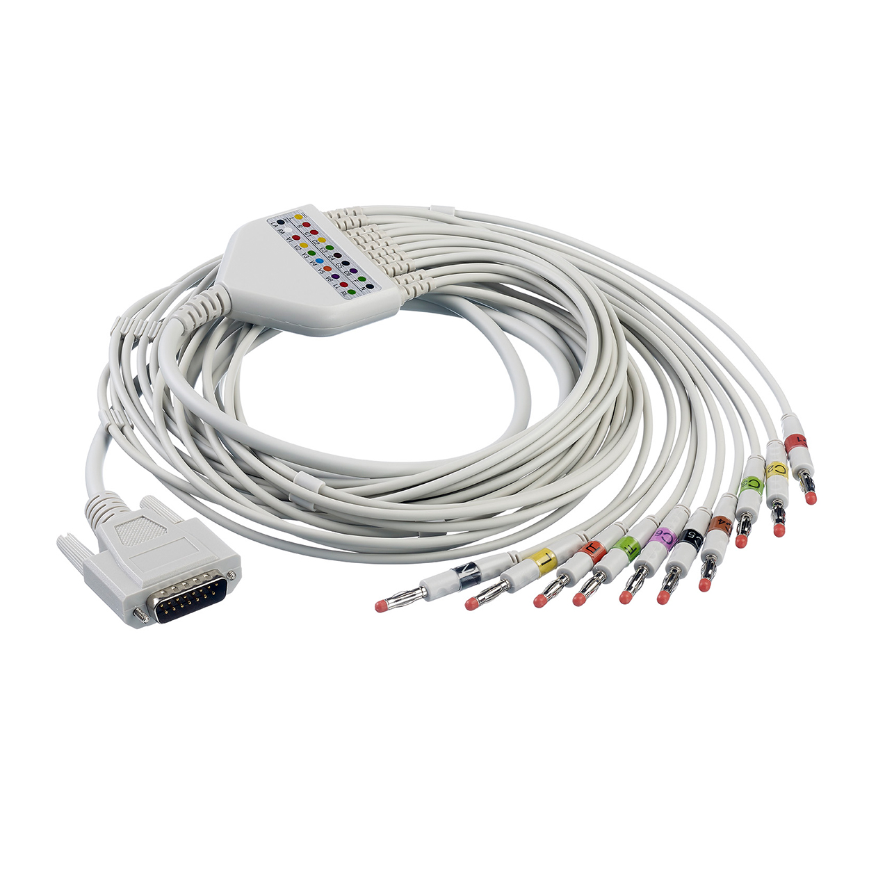 Nihon Kohden 10 Lead EKG kablosu 